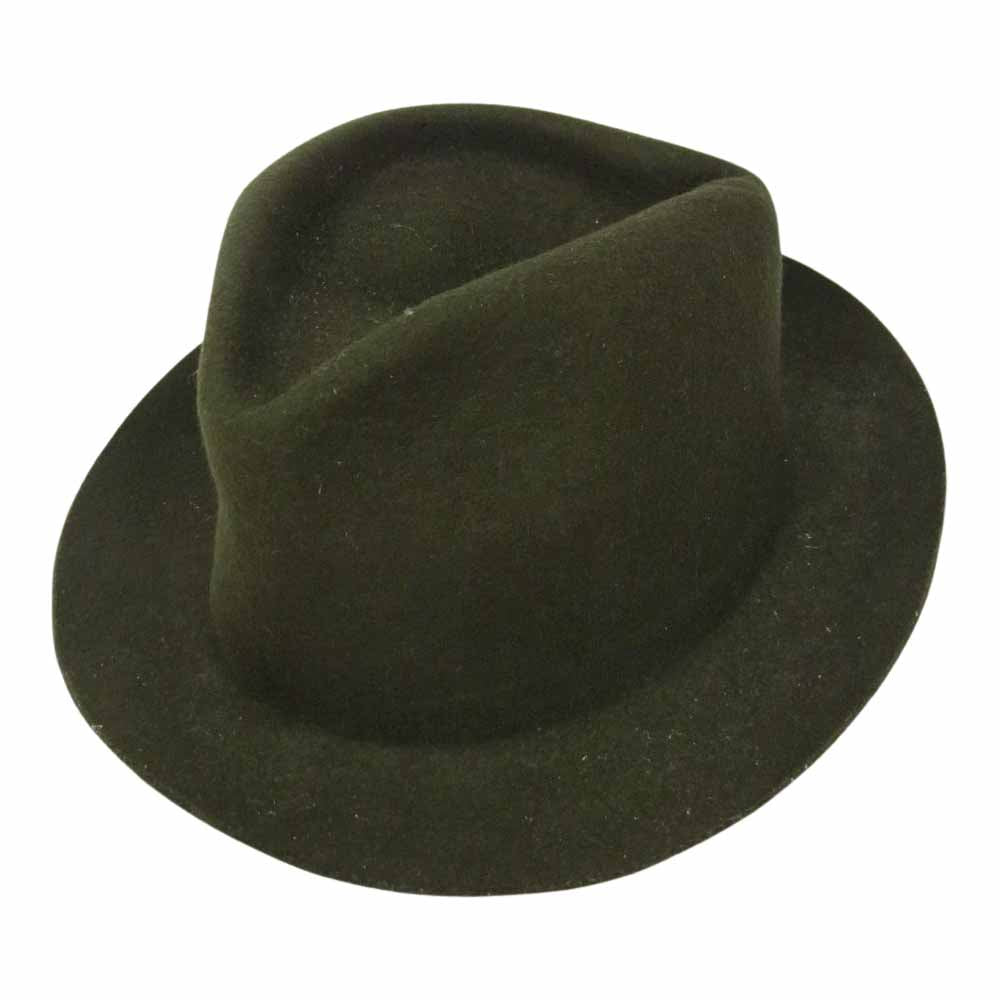 BACKBONE バックボーン ウール 中折れ ハット カーキ カーキ系【中古】