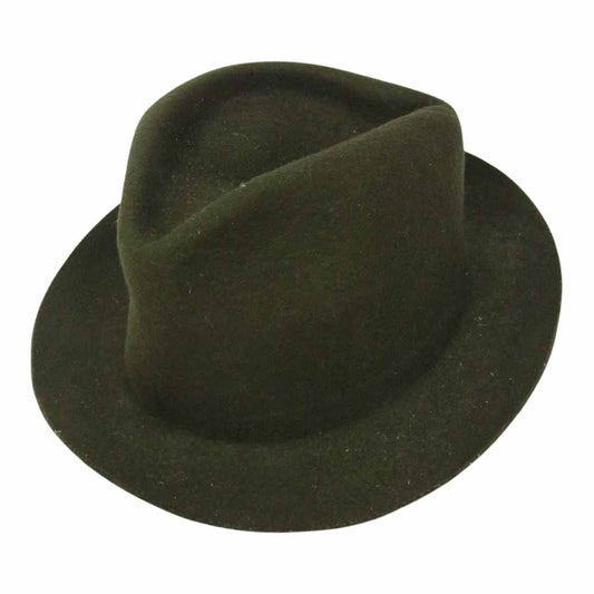 BACKBONE バックボーン ウール 中折れ ハット カーキ カーキ系【中古】