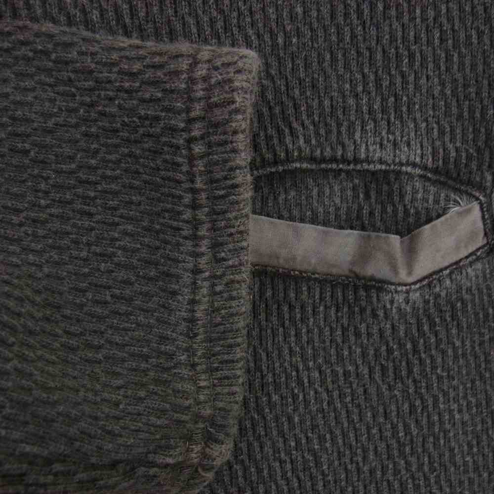 ストラム STC103-03 W-THERMAL KNIT MILITARY P/O ダブルサーマルニット 製品染め 備長炭染め ミリタリー プルオーバー カットソー 長袖 Tシャツ グレー系 L【中古】