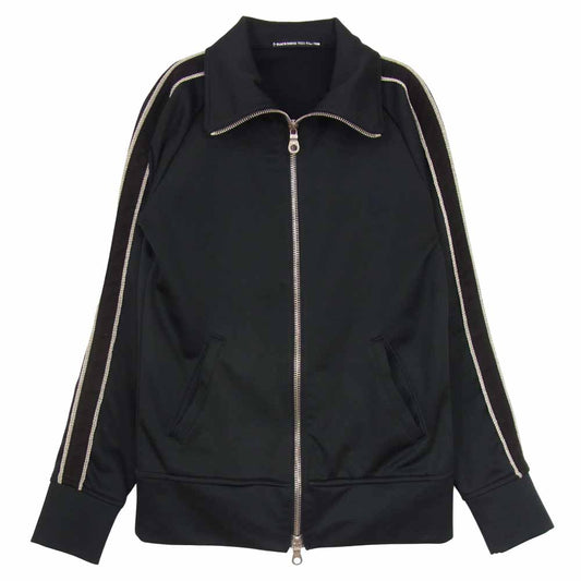 BACKBONE バックボーン 08AW BC08FW-JB01 THE CLASSIC JERSEY BLOUSON クラシック ジャージ ブルゾン トラックジャケット ブラック系 サイズ表記無【中古】