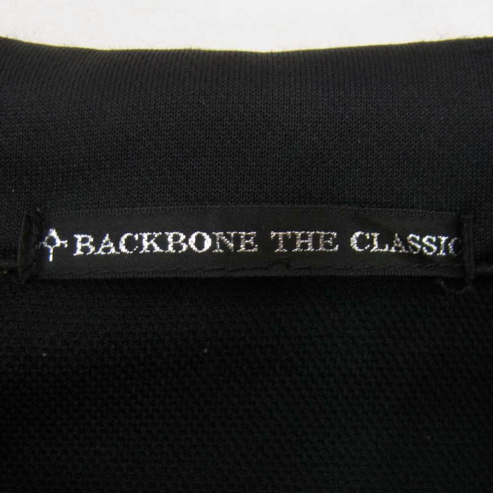 BACKBONE バックボーン 08AW BC08FW-JB01 THE CLASSIC JERSEY BLOUSON クラシック ジャージ ブルゾン トラックジャケット ブラック系 サイズ表記無【中古】