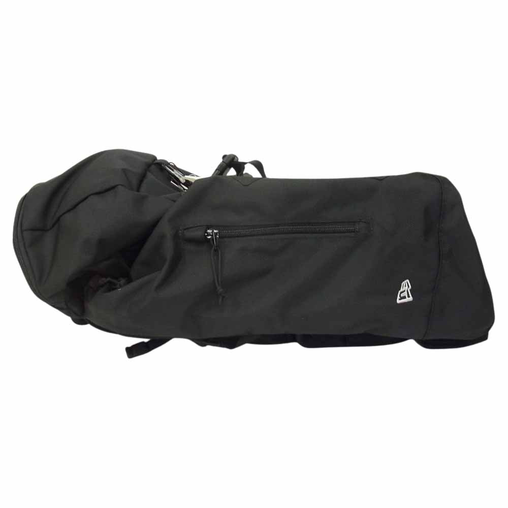 Yohji Yamamoto POUR HOMME ヨウジヤマモトプールオム New Era ニューエラ HN-I44-976-1A3 YY Signature LOGO Ruck Sack ロゴ シグネチャー バックパック リュックサック ブラック系 35L【美品】【中古】