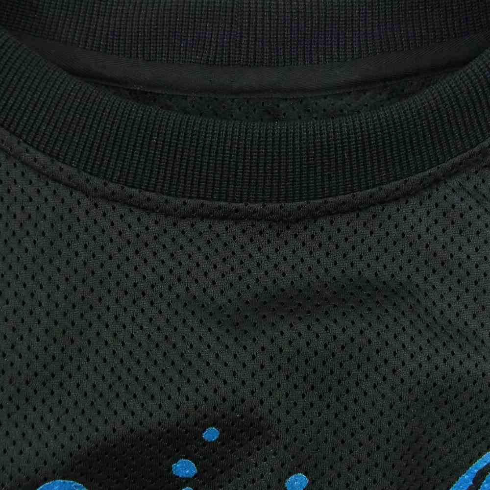 TENDERLOIN テンダーロイン MIX MESH JERSEY PA.C ミックス メッシュ ジャージ IF 6 WAS 9 ii プリント トレーナー ブラック系 S【中古】