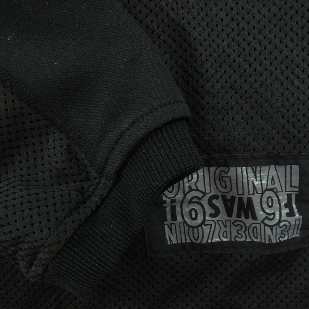 TENDERLOIN テンダーロイン MIX MESH JERSEY PA.C ミックス メッシュ ジャージ IF 6 WAS 9 ii プリント トレーナー ブラック系 S【中古】