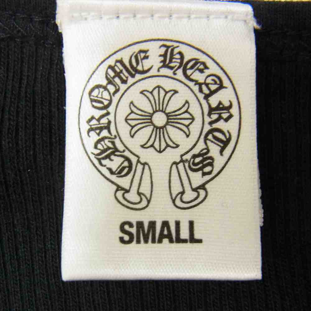 CHROME HEARTS クロムハーツ（原本無） 国内正規品 CHプラス プリント タンクトップ ブラック系 S【中古】