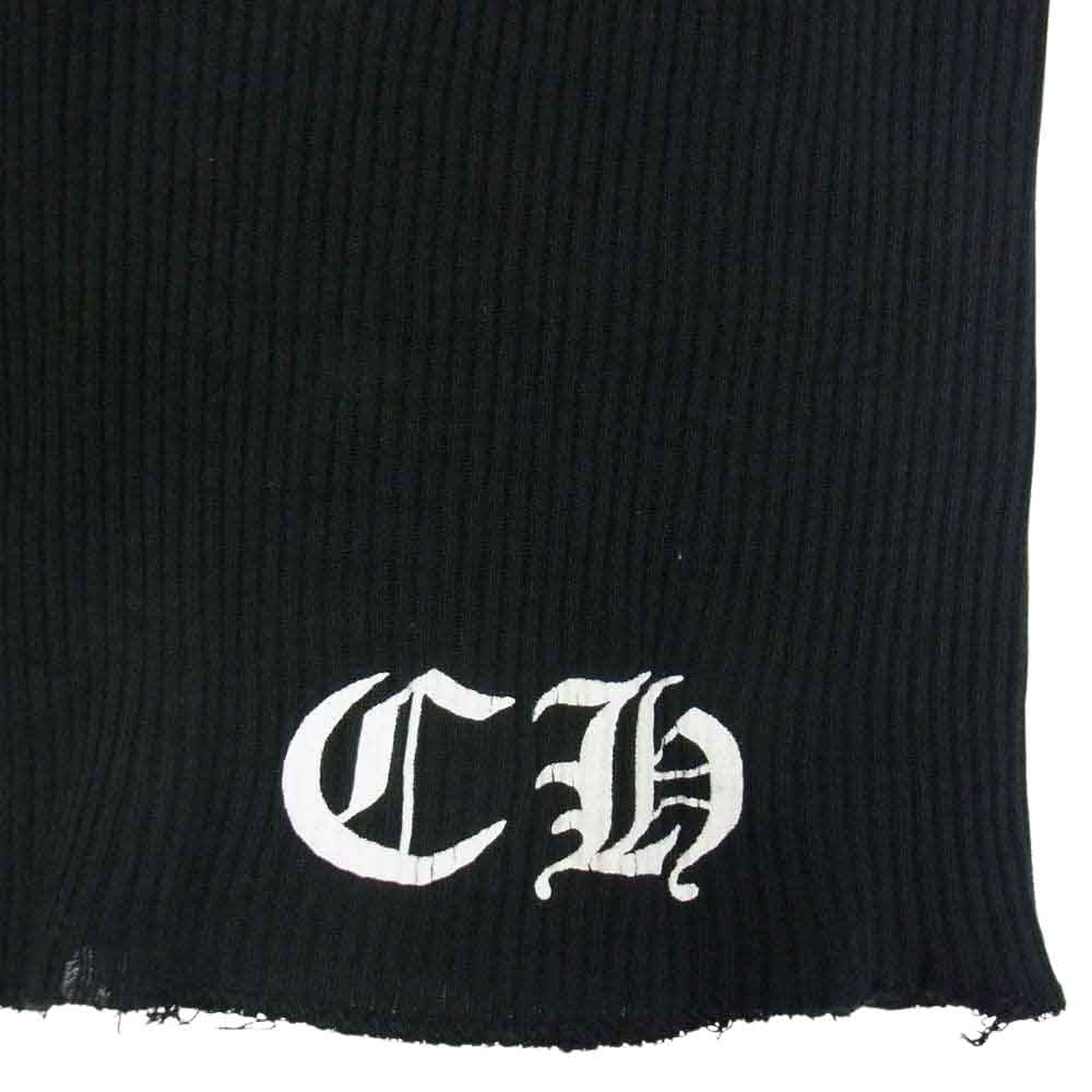 CHROME HEARTS クロムハーツ（原本無） 国内正規品 CHプラス プリント タンクトップ ブラック系 S【中古】