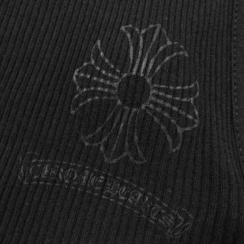 CHROME HEARTS クロムハーツ（原本無） 国内正規品 CHプラス プリント タンクトップ ブラック系 S【中古】