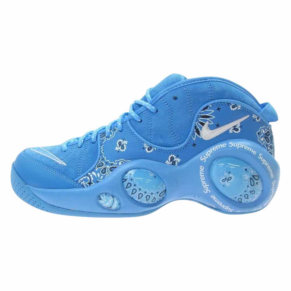 Supreme シュプリーム 22SS DJ8604-400 NIKE AIR ZOOM FLIGHT 95 SP University Blue ナイキ エアズームフライト ユニバーシティブルー ライトブルー系 ホワイト系 27.5cm【新古品】【未使用】【中古】