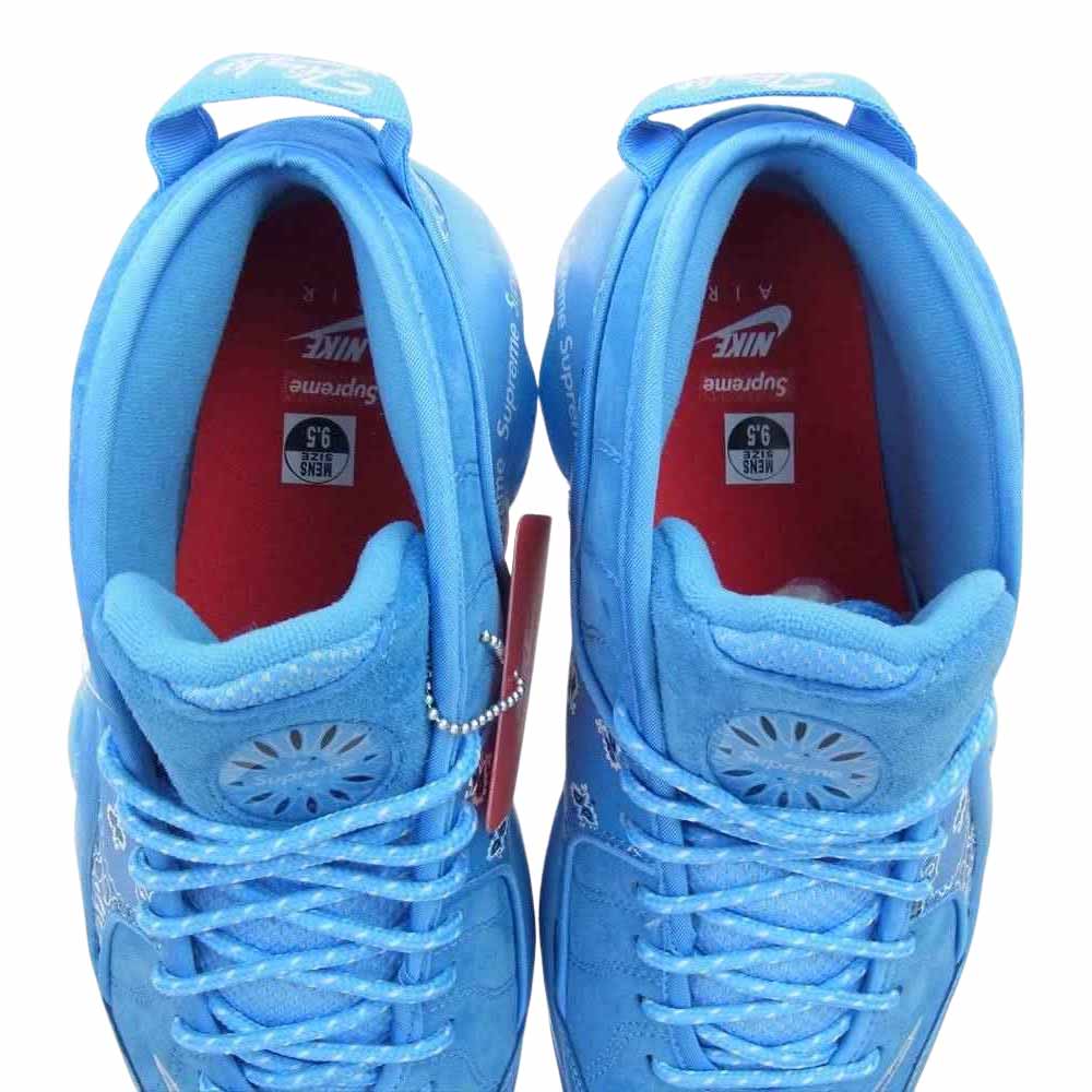 Supreme シュプリーム 22SS DJ8604-400 NIKE AIR ZOOM FLIGHT 95 SP University Blue ナイキ エアズームフライト ユニバーシティブルー ライトブルー系 ホワイト系 27.5cm【新古品】【未使用】【中古】