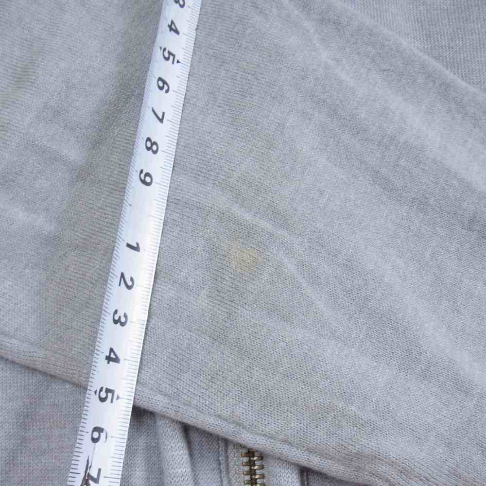 Yohji Yamamoto ヨウジヤマモト Y's ワイズ MT-K13-073 コットンアクリル ジップカーディガン グレー系 L【中古】