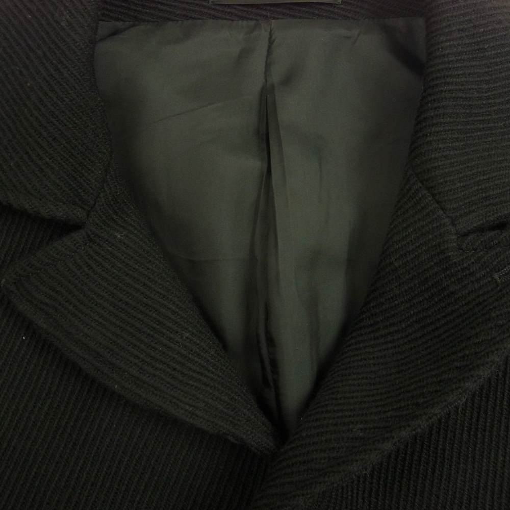 Yohji Yamamoto POUR HOMME ヨウジヤマモトプールオム 13AW HQ-J14-105 綾織ウール 4ポケット ショートコート ブラック系 4【中古】