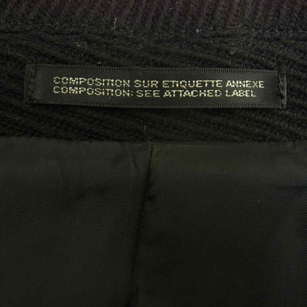 Yohji Yamamoto POUR HOMME ヨウジヤマモトプールオム 13AW HQ-J14-105 綾織ウール 4ポケット ショートコート ブラック系 4【中古】