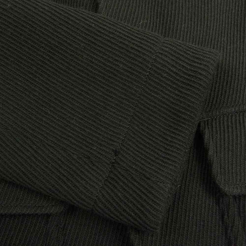 Yohji Yamamoto POUR HOMME ヨウジヤマモトプールオム 13AW HQ-J14-105 綾織ウール 4ポケット ショートコート ブラック系 4【中古】