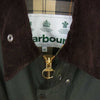Barbour バブアー MWX1680 2102069 OVERSIZE WAX BEAUFORT オーバーサイズ 6オンス ワックスドコットン ビューフォート ジャケット グリーン系 40【中古】