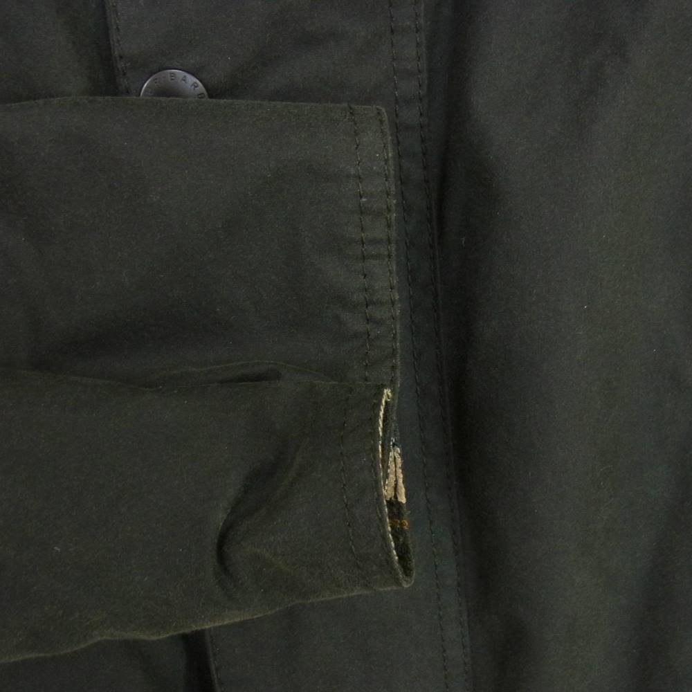 Barbour バブアー MWX1680 2102069 OVERSIZE WAX BEAUFORT オーバーサイズ 6オンス ワックスドコットン ビューフォート ジャケット グリーン系 40【中古】