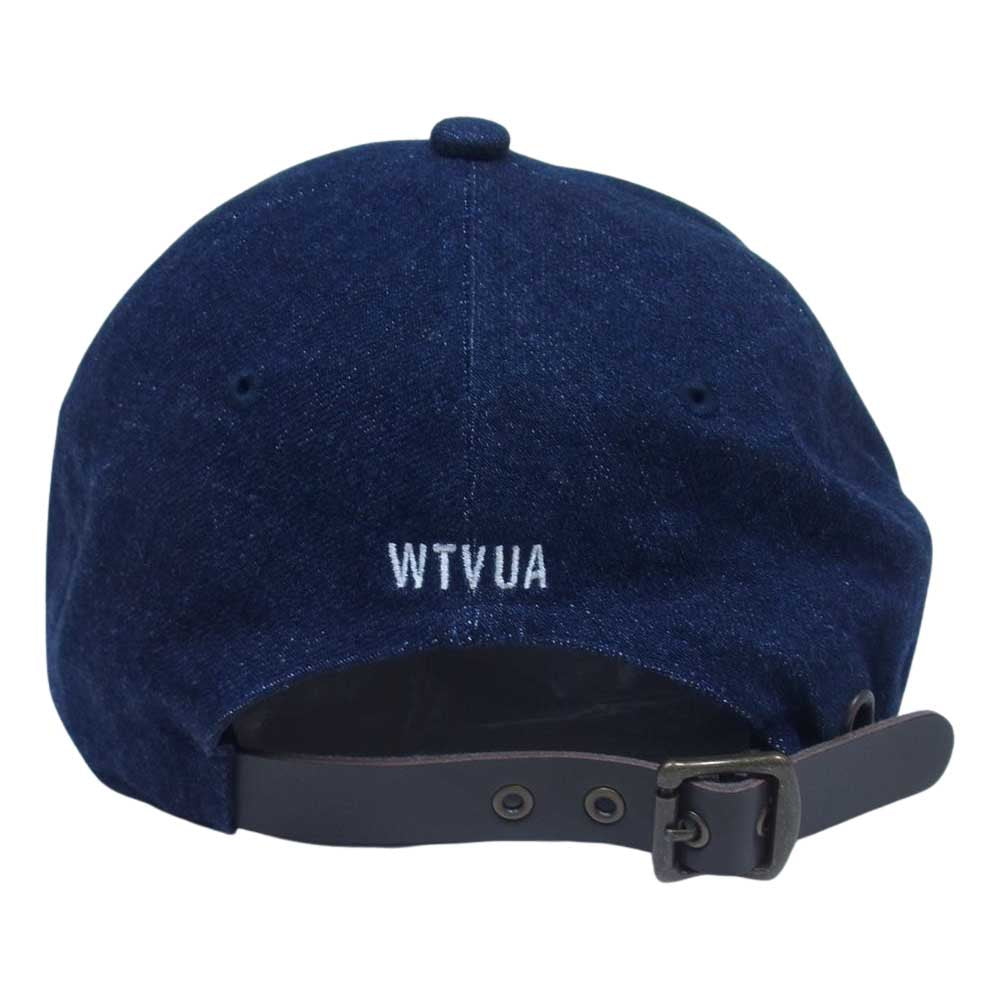 WTAPS ダブルタップス 21AW 212hcdt-ht05 T-6H 01 CAP/COTTON. DENIM デニム キャップ ブルー系【中古】