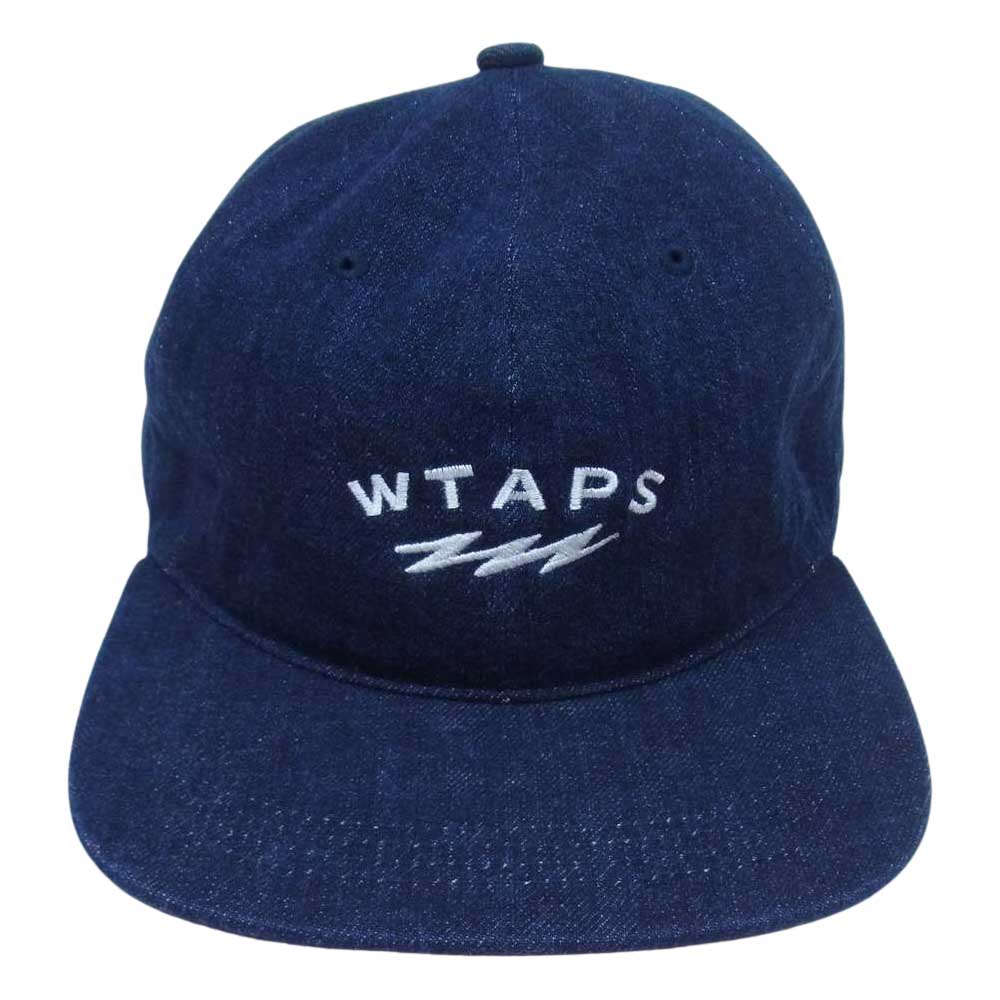 WTAPS ダブルタップス 21AW 212hcdt-ht05 T-6H 01 CAP/COTTON. DENIM デニム キャップ ブルー系【中古】