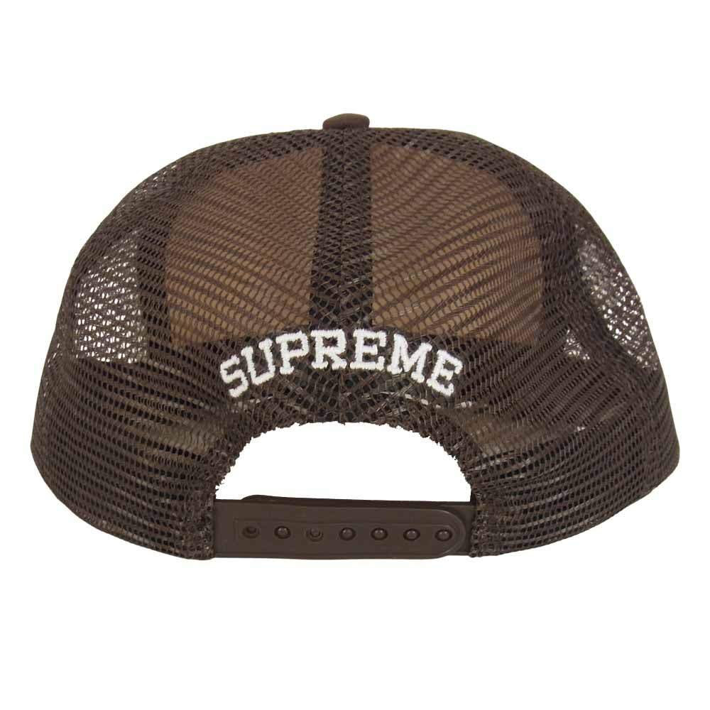 Supreme シュプリーム 22SS ANTIHERO Mesh Back 5-Panel アンタイヒーロー メッシュバック キャップ ブラウン系【中古】