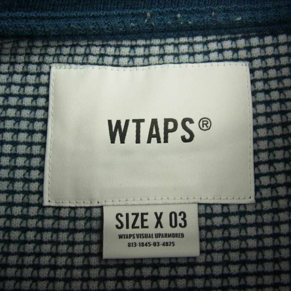 WTAPS ダブルタップス 21AW 212atdt-csm30 WAFFLE / LS / PEAC