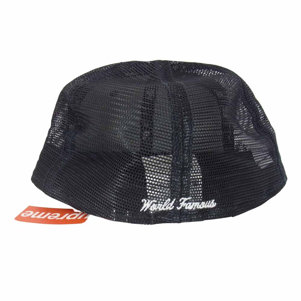 Supreme シュプリーム 22SS box logo mesh back new era ボックスロゴ メッシュ バック ニューエラ キャップ ダークネイビー系 59.6cm【新古品】【未使用】【中古】
