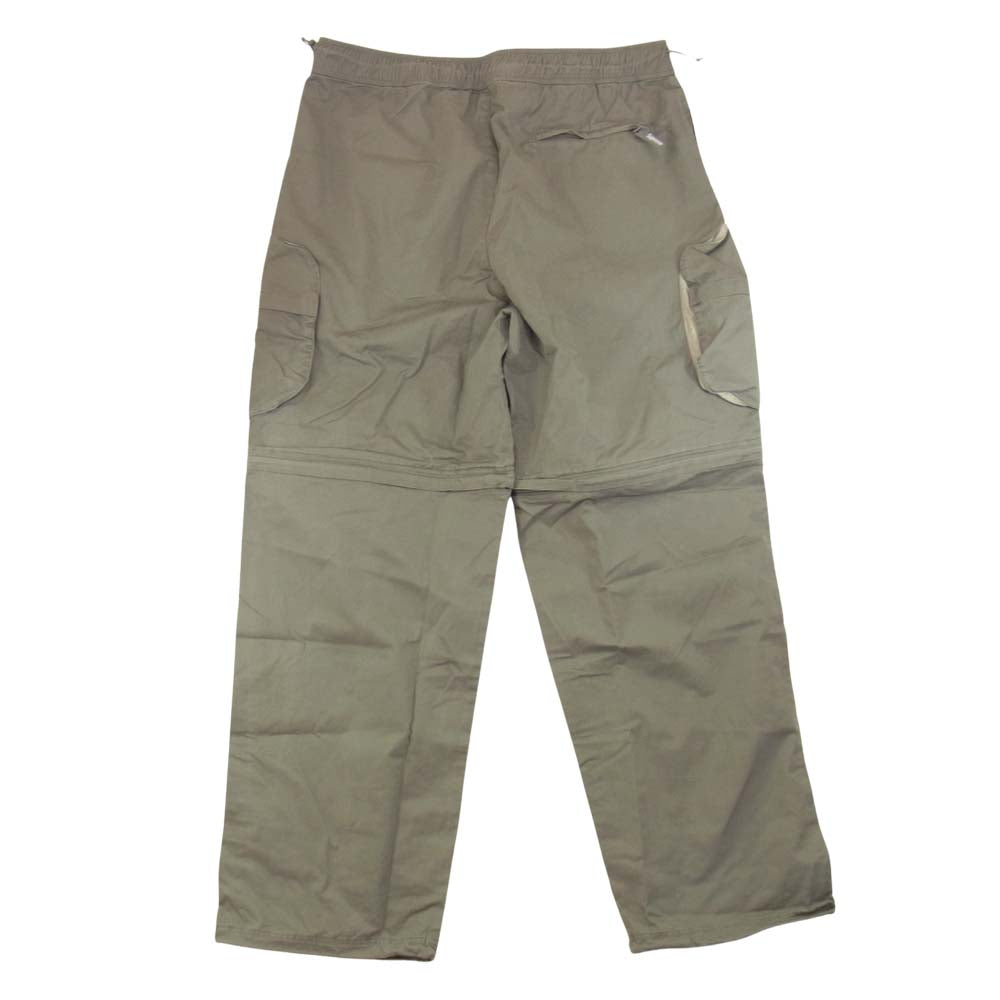 Supreme シュプリーム 22SS cargo zip-off cinch pant カーゴ ジップオフ パンツ グレー系 XL【極上美品】【中古】