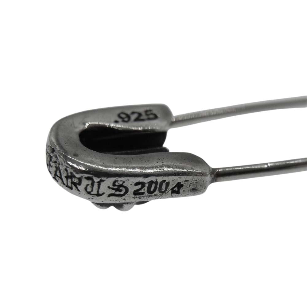 CHROME HEARTS クロムハーツ（原本無） SAFETY PIN LG CH PLS セーフティー ピン ラージ CHプラス 安全ピン シルバー系【中古】