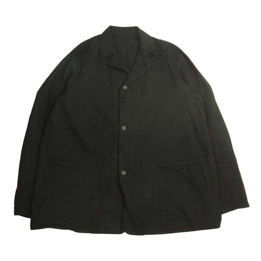 COMOLI コモリ 21AW U03-01013 デニム ワーク ジャケット ブラック系 3【中古】