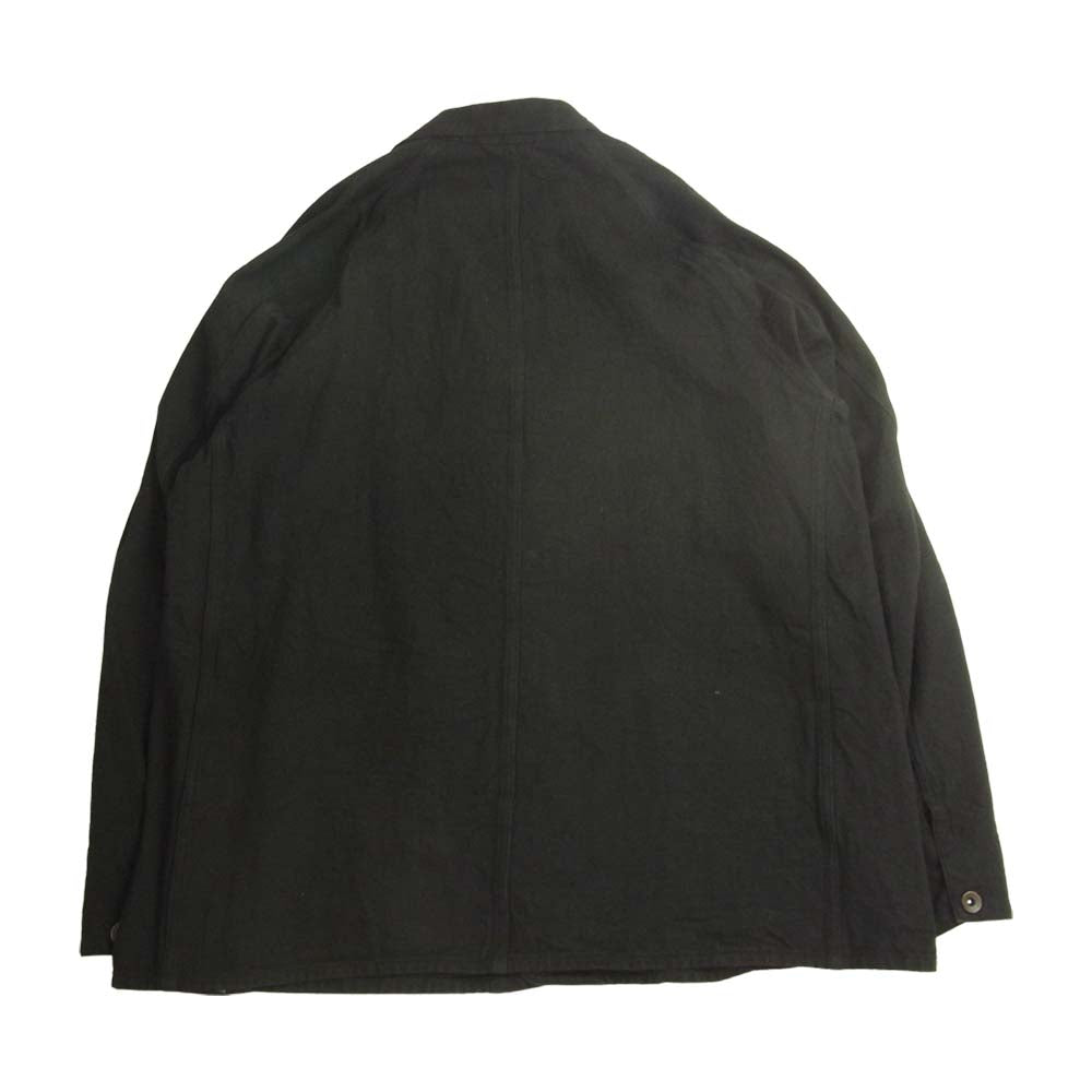 COMOLI コモリ 21AW U03-01013 デニム ワーク ジャケット ブラック系 3【中古】