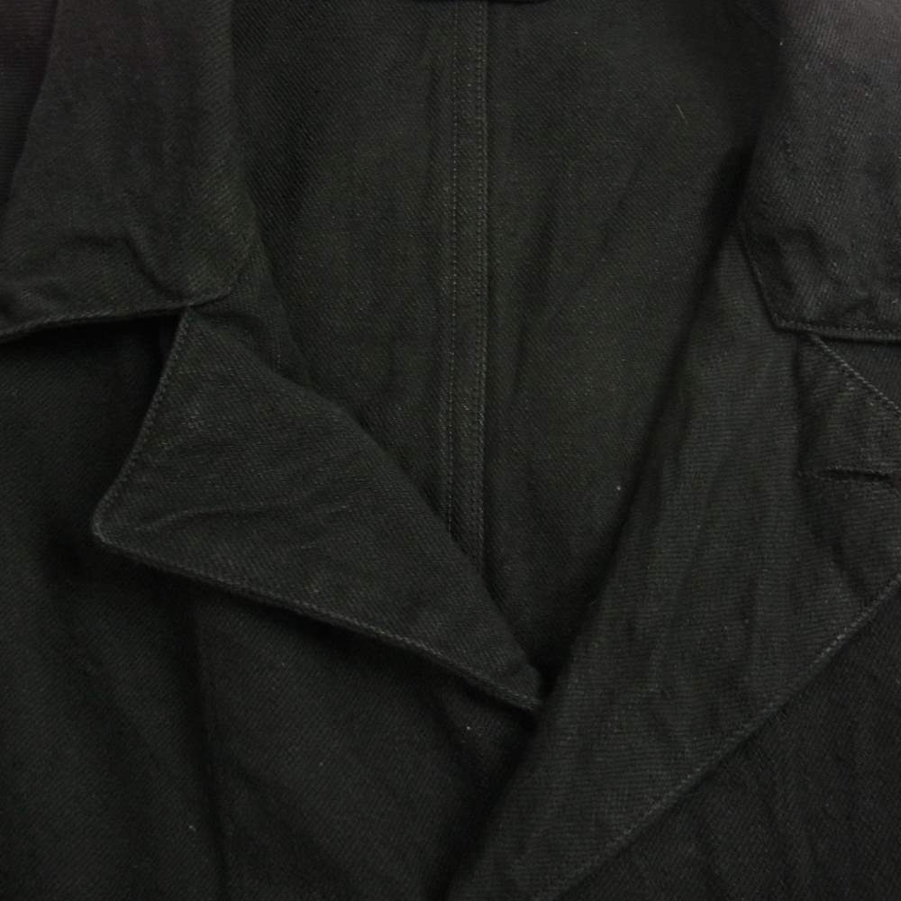 COMOLI コモリ 21AW U03-01013 デニム ワーク ジャケット ブラック系 3【中古】