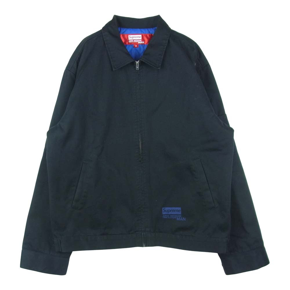 Supreme シュプリーム 21AW JUNYA WATANABE COMME des GARCONS MAN Printed Work Jacket ジュンヤワタナベコムデギャルソンマン バックプリント ワーク ジャケット ブラック系 M【中古】