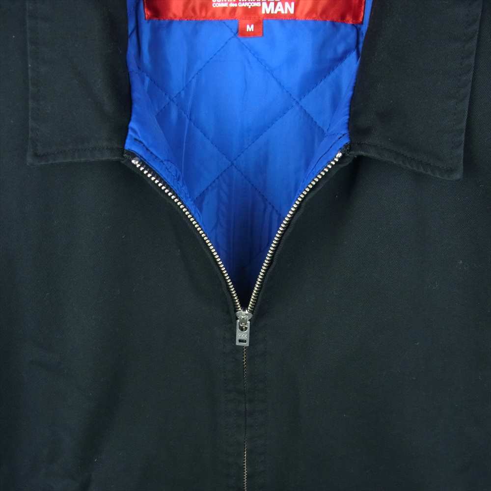 Supreme シュプリーム 21AW JUNYA WATANABE COMME des GARCONS MAN Printed Work Jacket ジュンヤワタナベコムデギャルソンマン バックプリント ワーク ジャケット ブラック系 M【中古】