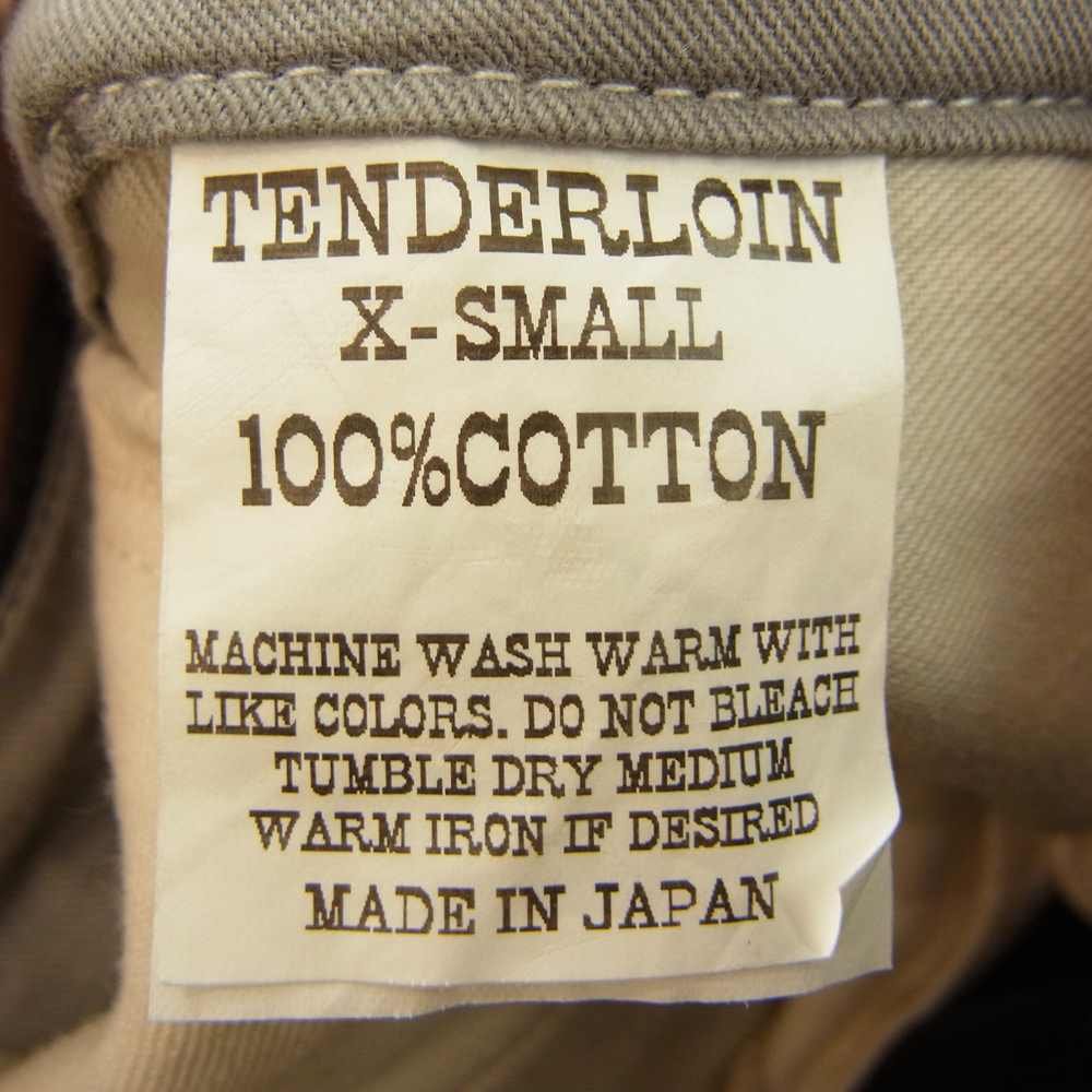 TENDERLOIN テンダーロイン T-BDP P PANTS ピケ パンツ ブラウン系 XS