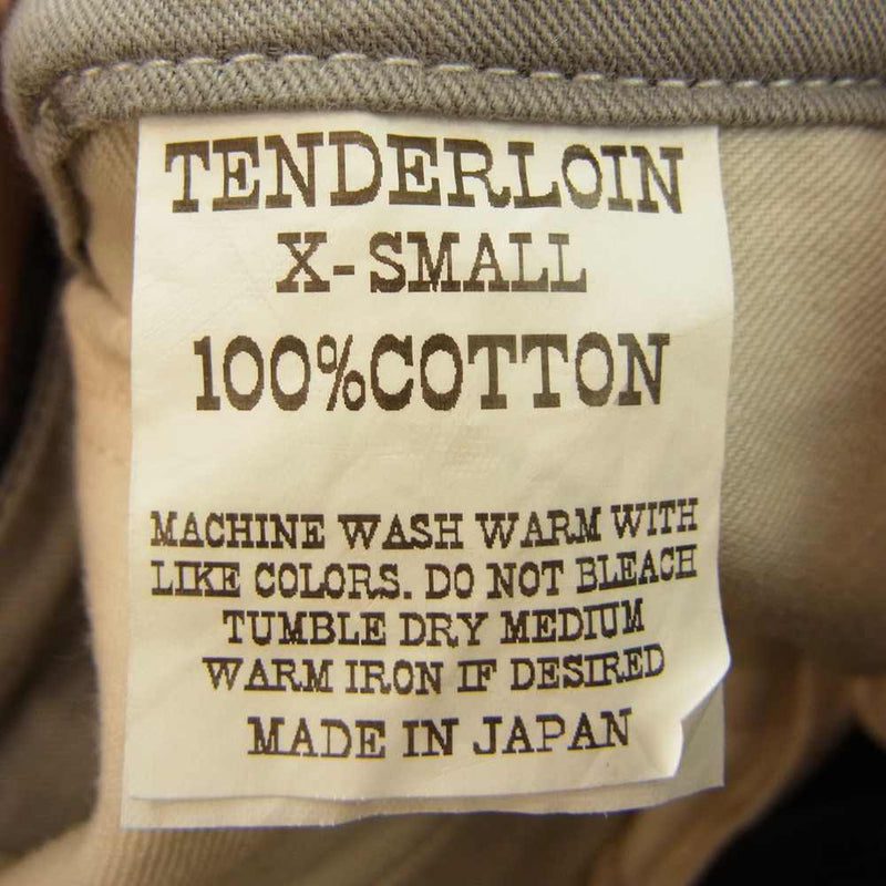 TENDERLOIN テンダーロイン T-BDP P PANTS ピケ パンツ ブラウン系 XS【中古】