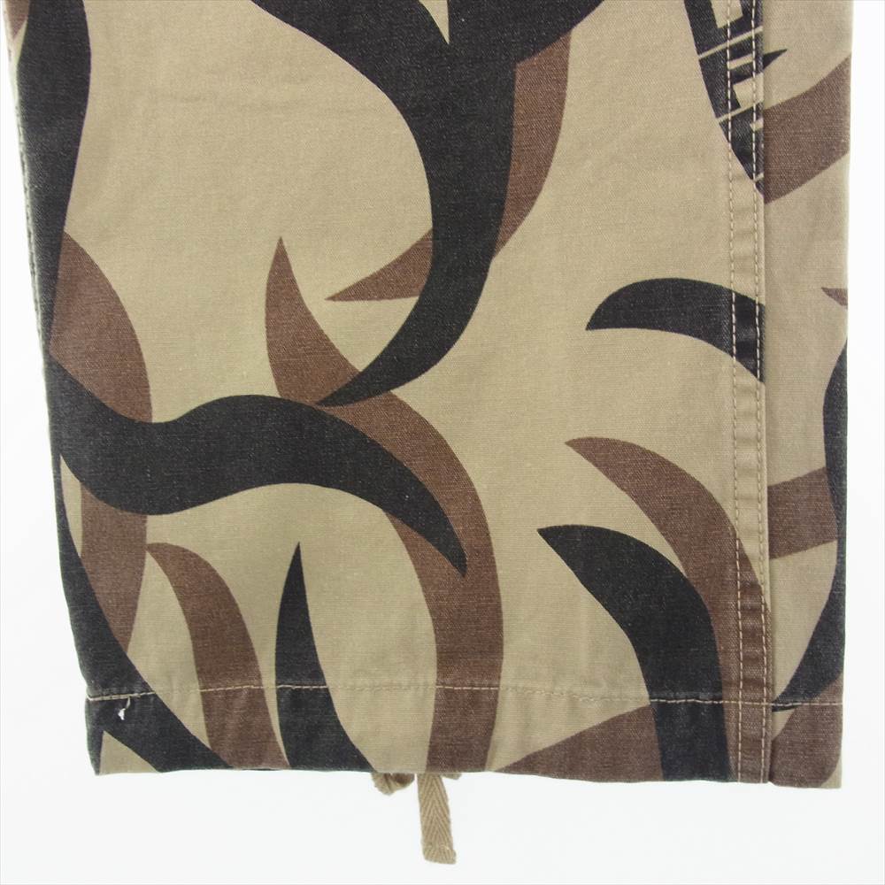 Supreme シュプリーム 19AW Cargo Pant Tan Tribal Camo ロゴ カーゴ パンツ カモ カーキ系 30【中古】