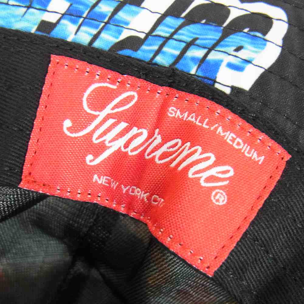 Supreme シュプリーム 21SS GORE-TEX Bell Hat ゴアテックス 総柄 プリント ベル ハット ブラック系 マルチカラー系【美品】【中古】