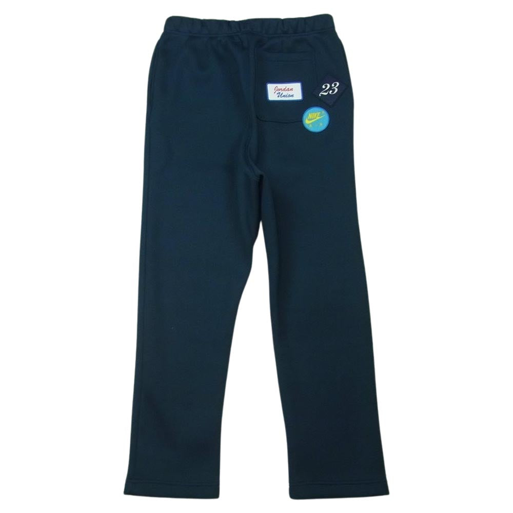 NIKE ナイキ CV1201-454 JORDAN BRAND ジョーダンブランド UNION ユニオン LEISURE PANTS スウェット ワッペン ジャージ パンツ ダークネイビー系 S【中古】