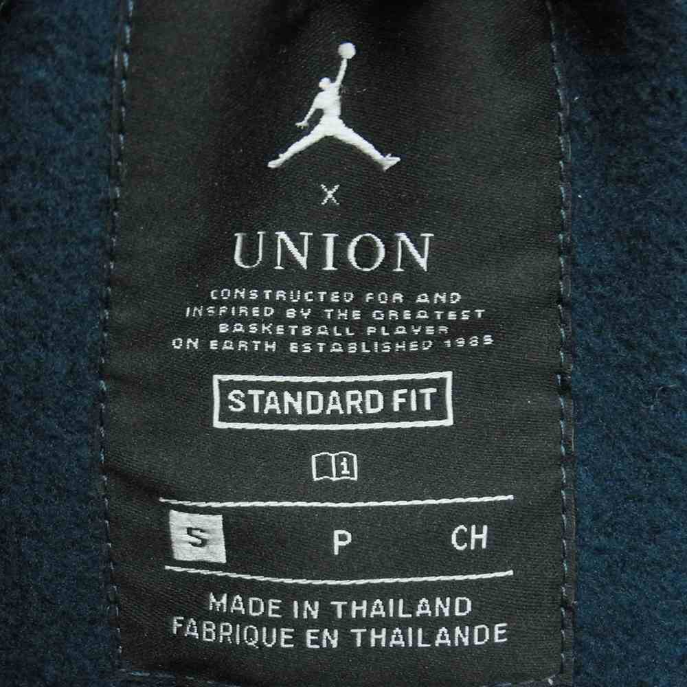 NIKE ナイキ CV1201-454 JORDAN BRAND ジョーダンブランド UNION ユニオン LEISURE PANTS スウェット ワッペン ジャージ パンツ ダークネイビー系 S【中古】