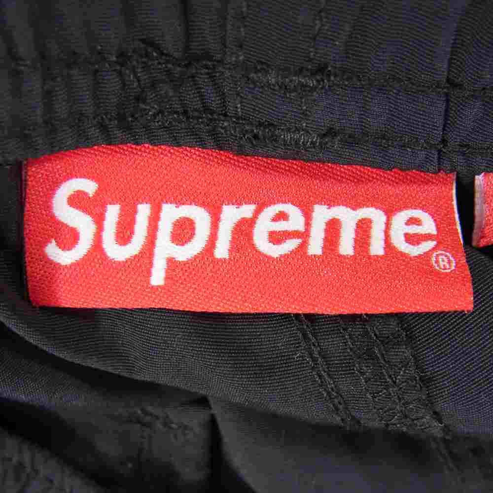Supreme シュプリーム Warm Up Pant ウォーム アップ ナイロン 裾ジップ ジョガー イージー パンツ ブラック系 S【美品】【中古】
