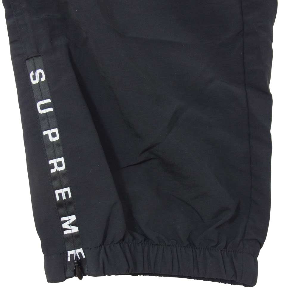 Supreme シュプリーム Warm Up Pant ウォーム アップ ナイロン 裾ジップ ジョガー イージー パンツ ブラック系 S【美品】【中古】