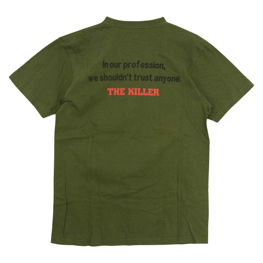 Supreme シュプリーム 18AW The Killer Trust Tee キラー トラスト フォト プリント 半袖 Tシャツ カーキ系 S【美品】【中古】