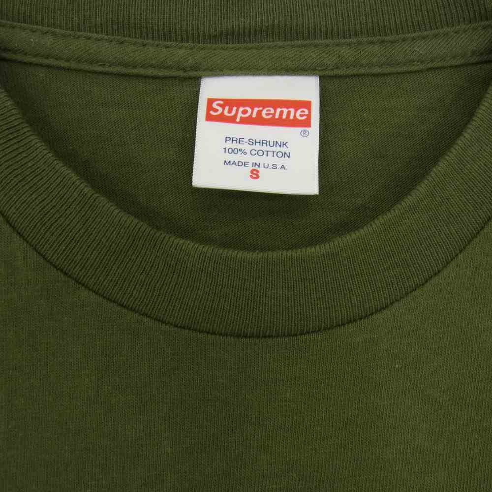 Supreme シュプリーム 18AW The Killer Trust Tee キラー トラスト フォト プリント 半袖 Tシャツ カーキ系 S【美品】【中古】