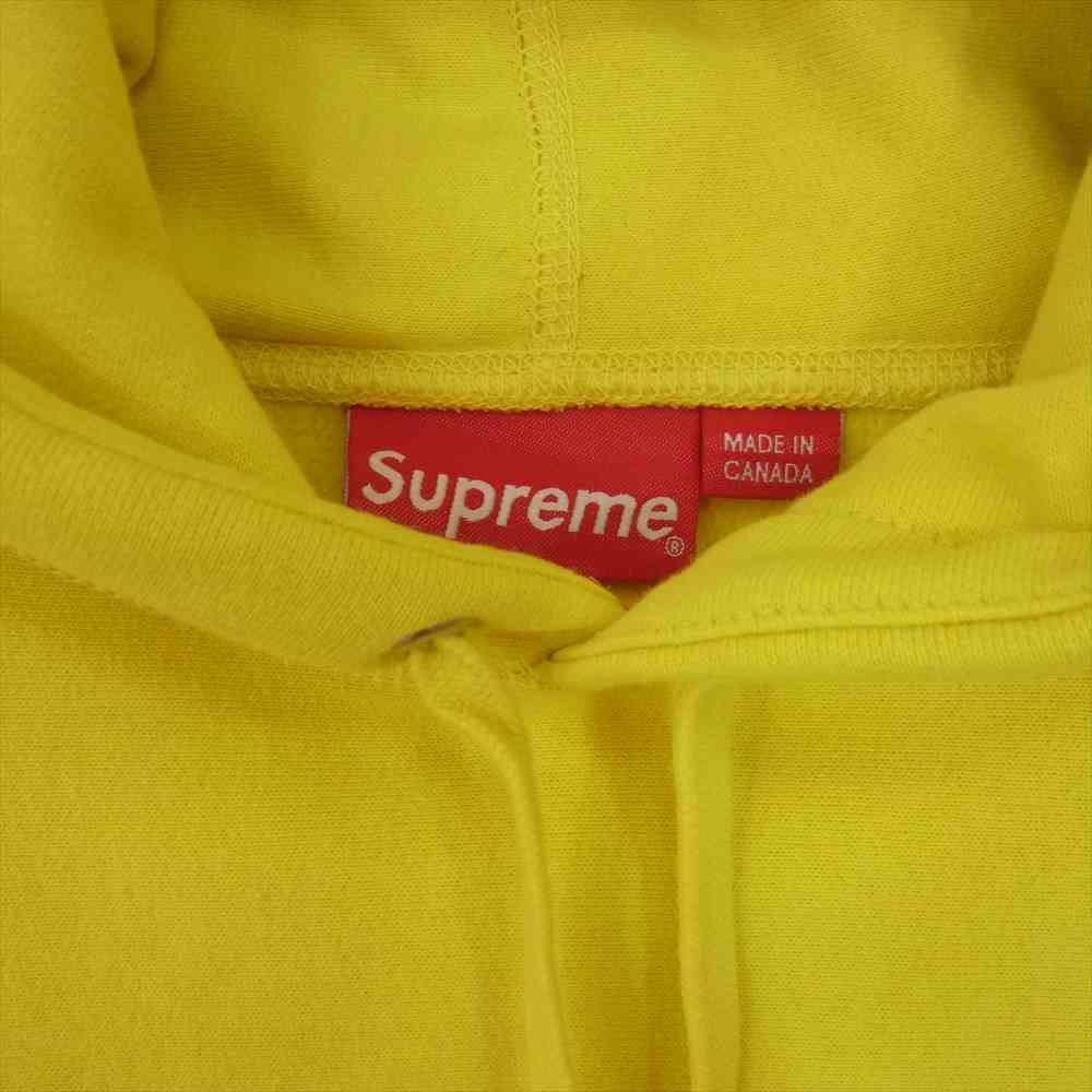 Supreme シュプリーム 20SS Motion Logo Hooded Sweatshirt モーション ロゴ フーデッド プルオーバー パーカー イエロー系 M【中古】
