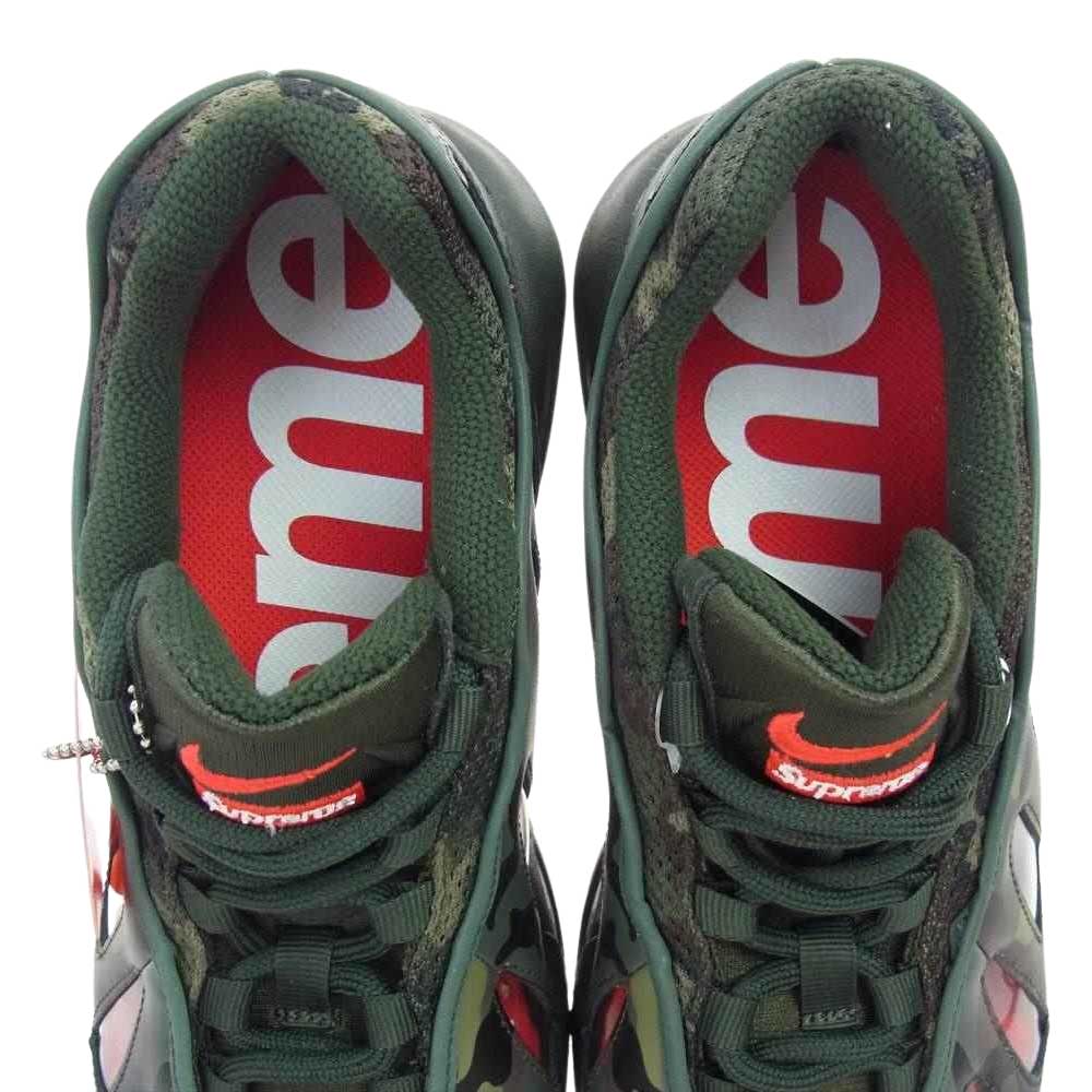 Supreme シュプリーム 21SS CV7652-300 × Nike Air Max 96 Camo ナイキ エアマックス スケルトン カモ グリーン系 27cm【新古品】【未使用】【中古】