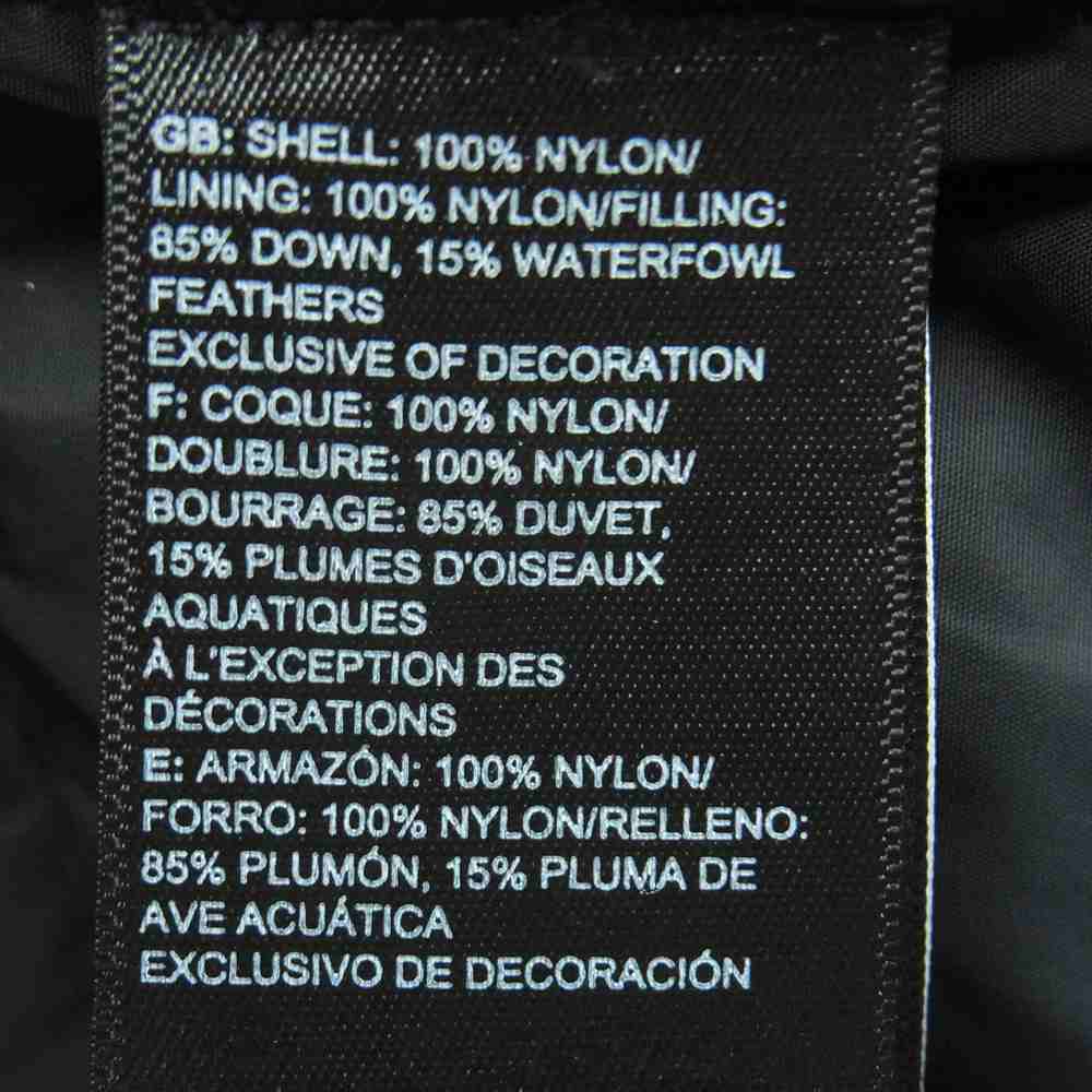 THE NORTH FACE ノースフェイス NF0A3C8D 1996 RETRO NUPRSE JACKET レトロ ヌプシ ダウン ジャケット ブラック系 S【中古】