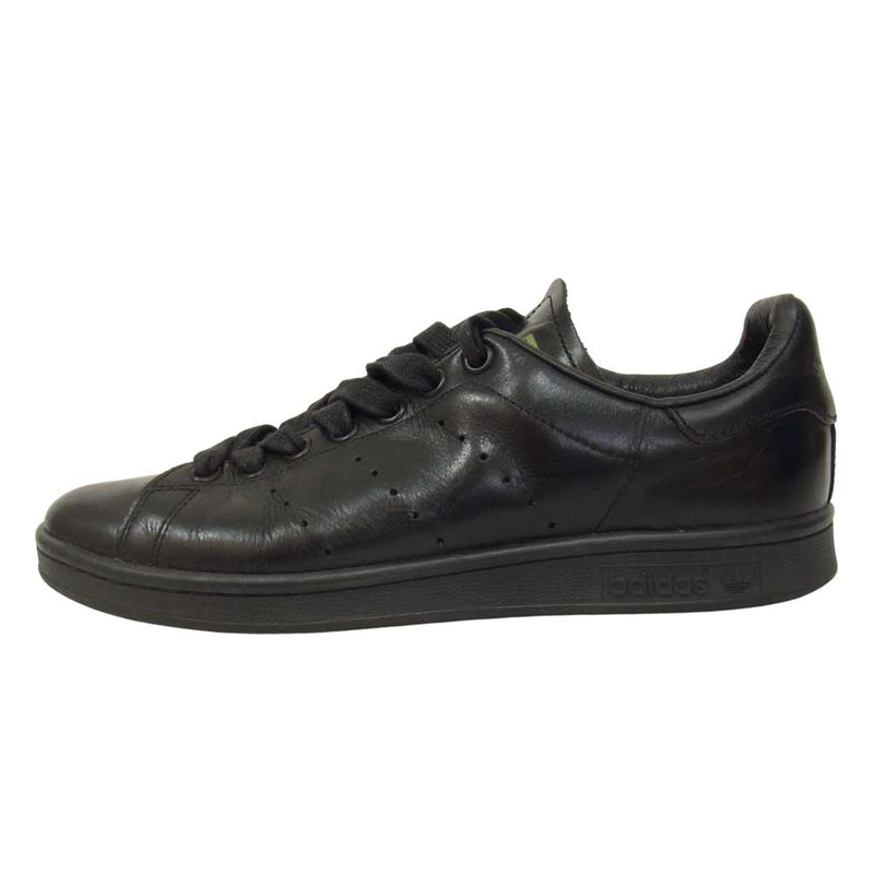 adidas アディダス S74934 STANSMITH TF スタンスミス レザー ローカット スニーカー ブラック系 US7【中古】