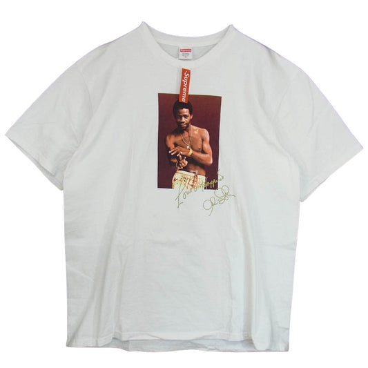 Supreme シュプリーム 22SS Al Green Tee アル グリーン GREATEST HITS プリント Tシャツ ホワイト系 XL【中古】
