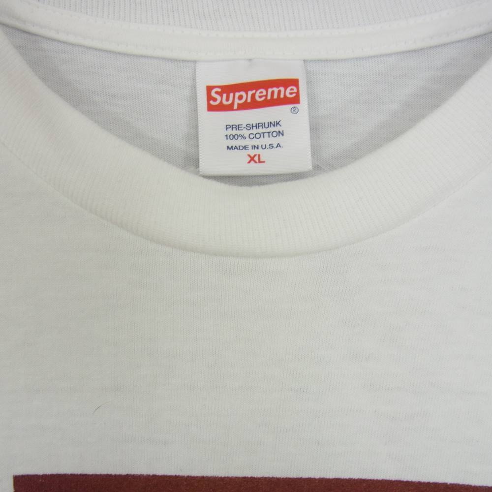 Supreme シュプリーム 22SS Al Green Tee アル グリーン GREATEST HITS プリント Tシャツ ホワイト系 XL【中古】