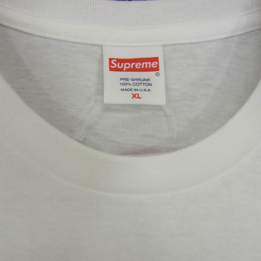 Supreme シュプリーム 22SS Too Many Assholes Tee トゥー メニー アスホール Tシャツ ホワイト系 XL【新古品】【未使用】【中古】