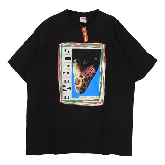 Supreme シュプリーム 22SS Mask Tee マスク Tシャツ ブラック系 XL【美品】【中古】