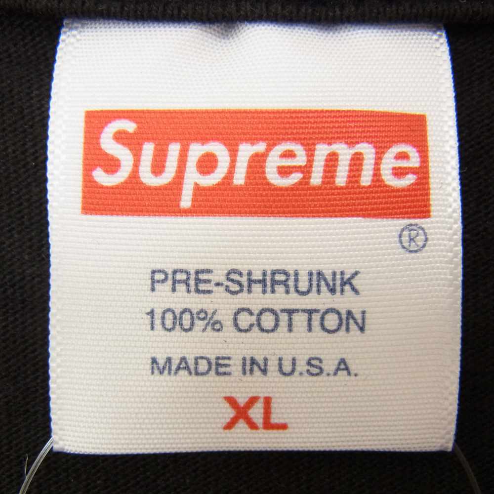 Supreme シュプリーム 22SS Mask Tee マスク Tシャツ ブラック系 XL【美品】【中古】